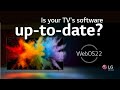 [LG WebOS 22 TV] Update Software | LG WebOS TV | WebOS 2022 | TV up-to-date
