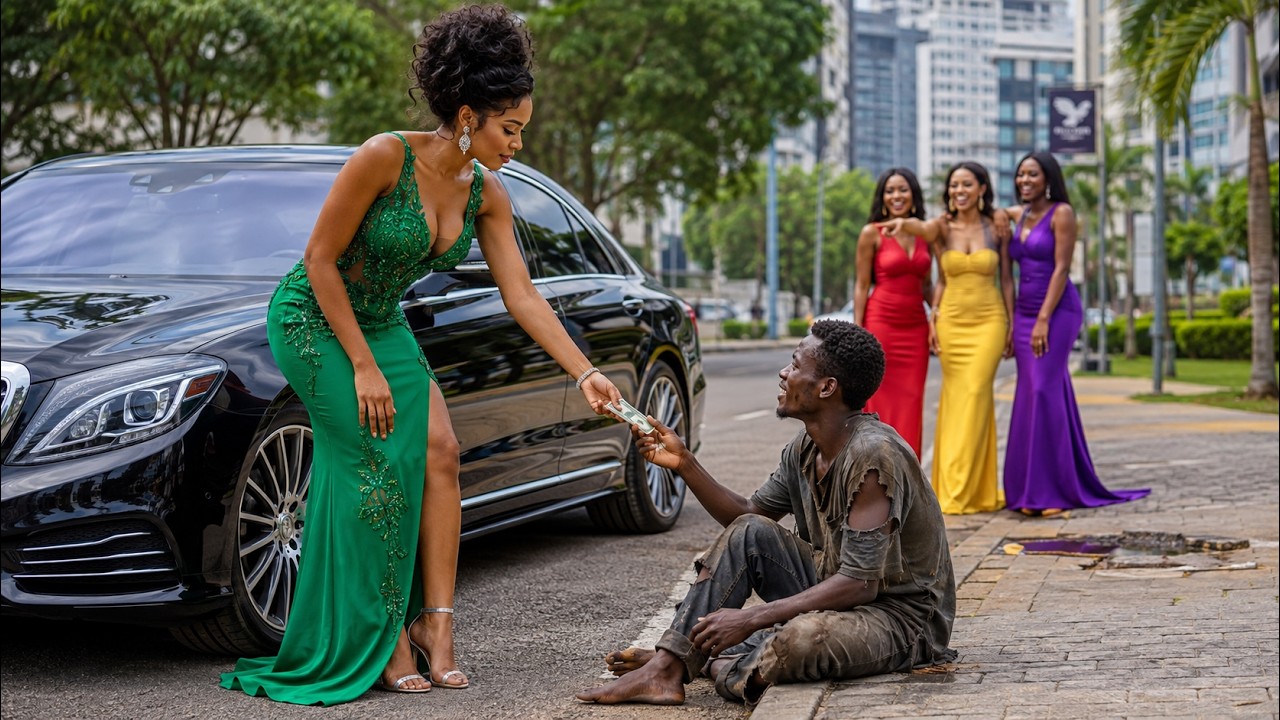 Beautiful Lady Took A Homeless Beggar Home, Not Knowing He Is The World's Richest Man