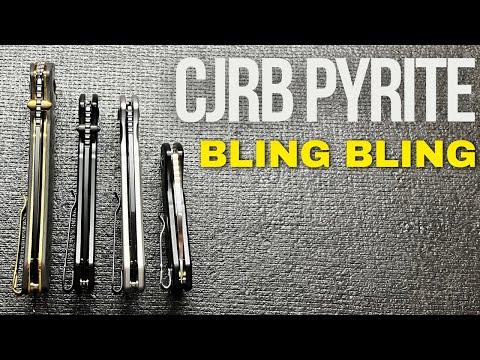 Quick Comparison Of All The Different CJRB Pyrite Knives and Which Are Better Than Others
