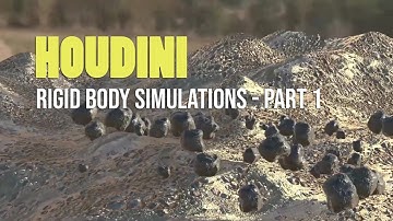 Houdini: Rigid Body Simulations - part 1
