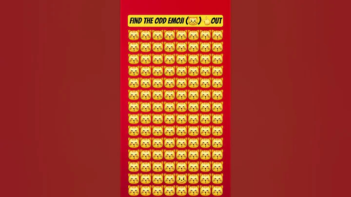 Find the odd emoji out(😼)👈 #emoji #viral #shorts #trending #emojichallenge