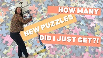 PUZZLE HAUL: a HUGE(!) number of new-to-me puzzles for my collection (Sept & Oct 2025).