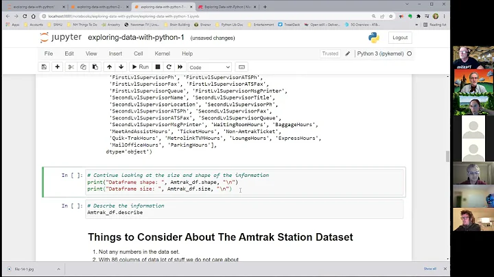 Exploring Data with Python, by Glenn Lehman.  Bost...