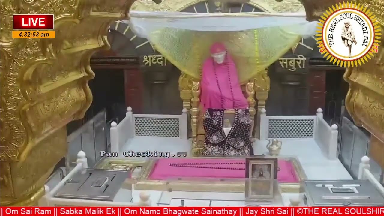 🔴 Live Shirdi Sai Baba Temple 18 July 2024 YouTube