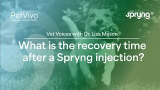 Q&A: What is the recovery time after a Spryng injection
