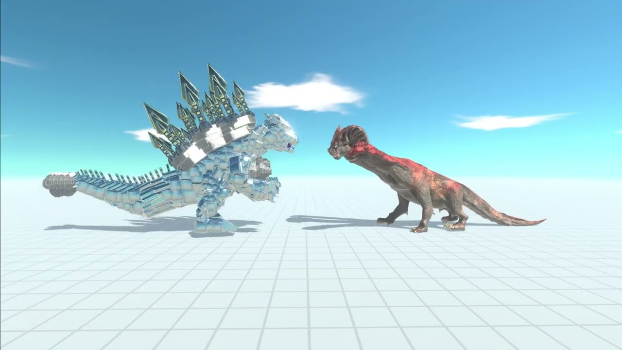 DIAMOND GODZILLA vs UNITS - Animal Revolt Battle Simulator