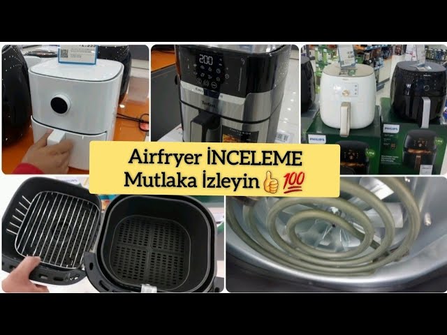 Xiomi , Philips , Tefal Airfryer İncelemesi Yaptım / Rezistans Temizliği  Nasıl Hangisi Tercih Edilir - YouTube