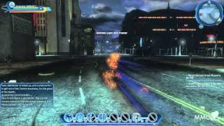 DC Universe Online Running through Gotham City at ultra super speed - MMO HD TV (1080p)