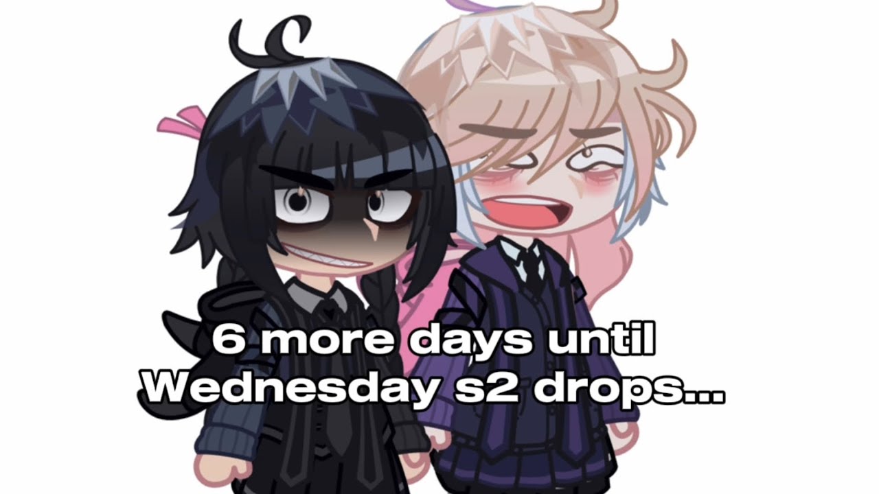 6 MORE DAYS UNTIL WEDNESDAY SEASON 2 DROPS... // Wednesday Season 2 ...