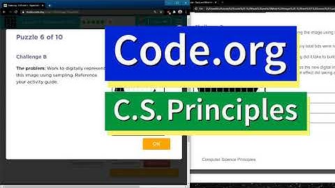 Code.org Lesson 7.4 Black and White Images | Tutorial with Answers | Unit 1 CS Principles