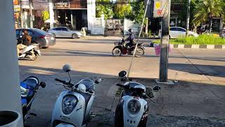 Thai Style Iced Coffee Street-side Saturday Twilight Udon Thani Isaan Northeastern Thailand #shorts