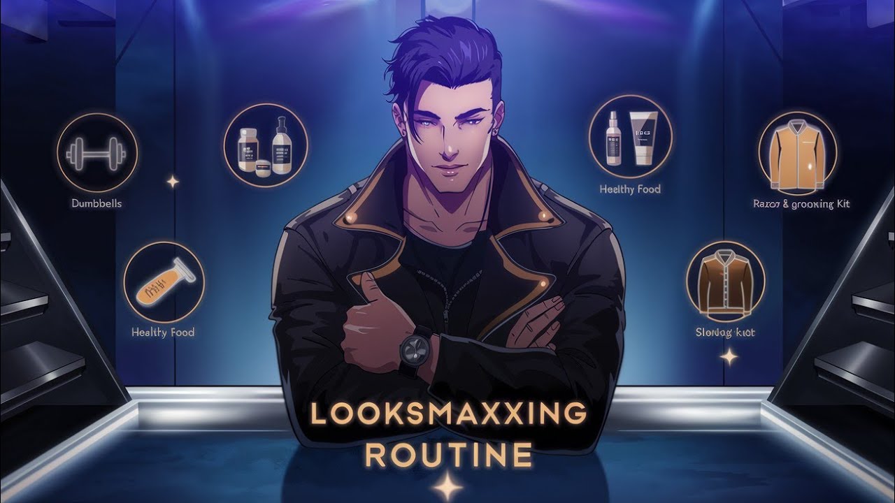 how to build a looksmaxxing routine - YouTube