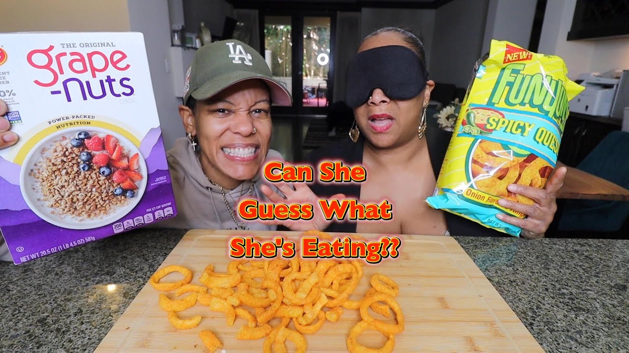 Guess The Generic Food Blindfolded Mukbang Challenge