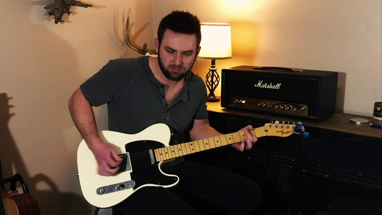 Riley Green-"There Was This Girl"-Guitar Cover with Telecaster and Marshall Origin head