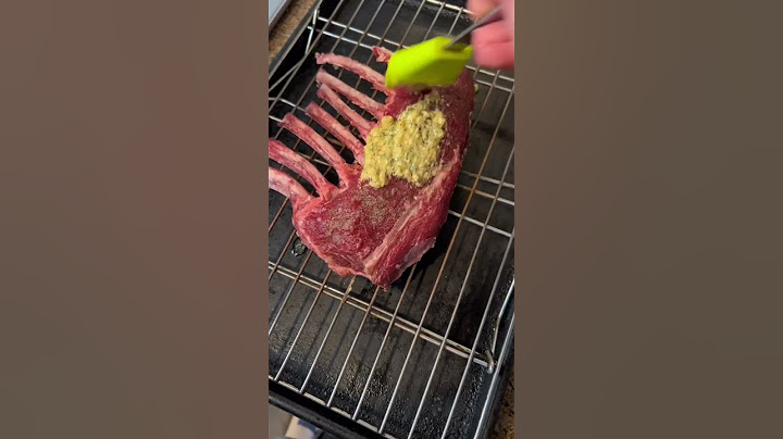 How to make a roast rack of lamb #lamb #rackoflamb
