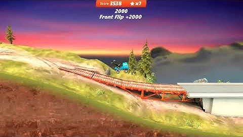 Bridge Constructor Stunts: Level 1-6 (Bolt)
