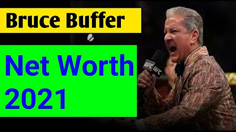 How much does Bruce Buffer make per fight?