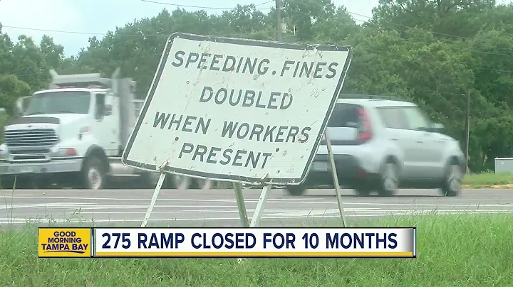 I-75 ramp in Manatee Co. to close for 10 months for construction project