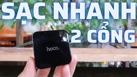 Củ Sạc Nhanh HOCO HK5 2 Cổng Tiện Lợi Giá Rẻ // SUPER Review