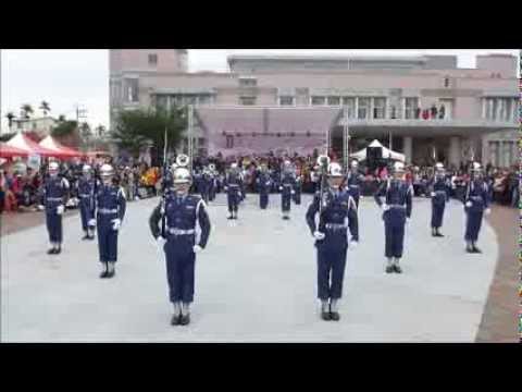 103-2-15 Sat 中華民國空軍樂儀隊表演＠新社櫻花季