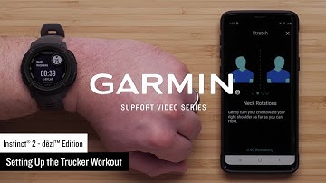 Support: Trucker Workout Activity on the Instinct® 2 - dēzl™ Edition
