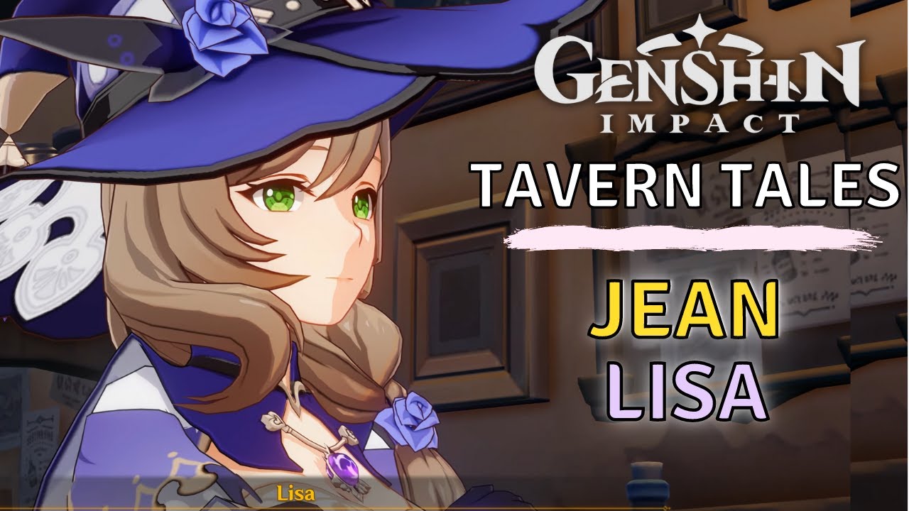 Of Drink A-Dreaming: Tavern Tales(Jean - Lisa): Dandelion, Rose and Windwheel Aster - Genshin Impact