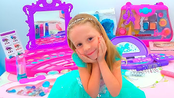 Nastya learns to use children