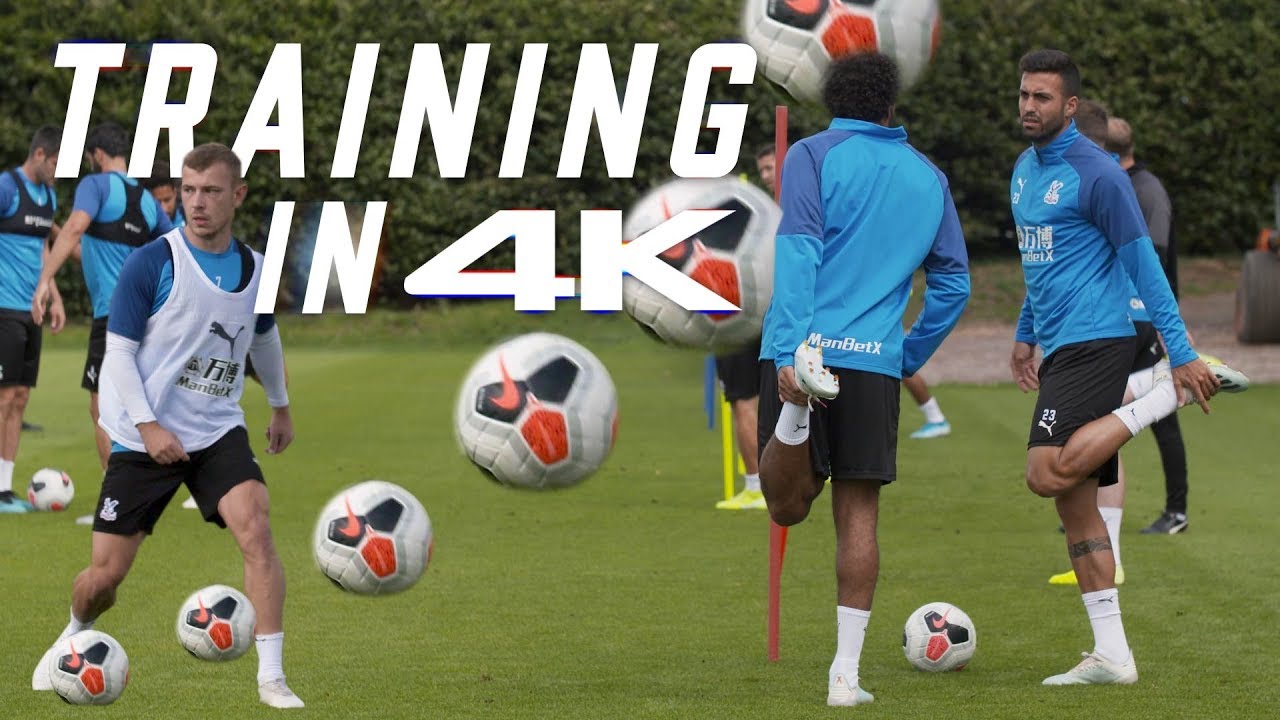 crystal palace football club CRYSTAL PALACE TRAINING IN 4K | First Team