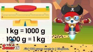 Understanding Kilograms & Grams | Fun with Length, Mass & Volume | Grade 3 Math for Kids | Smartli