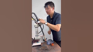 Collaborative welding robot.#industrial #robot #welding #spraying #stamping #machine