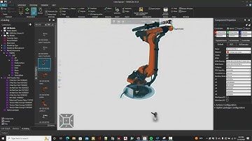 KukaSIM 4 - Connecting Clamp IO to Robot IO