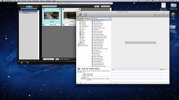 Using Automator to convert video files to ProRes format
