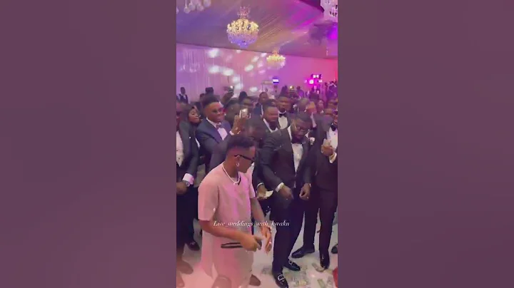 Kelvin Boy @ the most expensive wedding in Ghana.# The Jones Bond 22