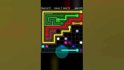 Flow Free -Walls : Pathway Pack 11x11 Level ( Android & iOS )