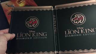 THE LION KING [BEST BUY] DISNEY LIMITED EDITION METALPACK/STEELBOOK COLLECTION BLU RAY REVIEW