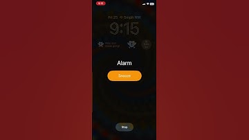 Thumbnail of Early riser alarm on a real iPhone