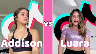 Addison Rae Vs Luara TikTok Dances Compilation 2020