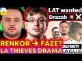 FaZe RenKor LEAKED, Drazah REJECTED LA Thieves?! 😨🌶️