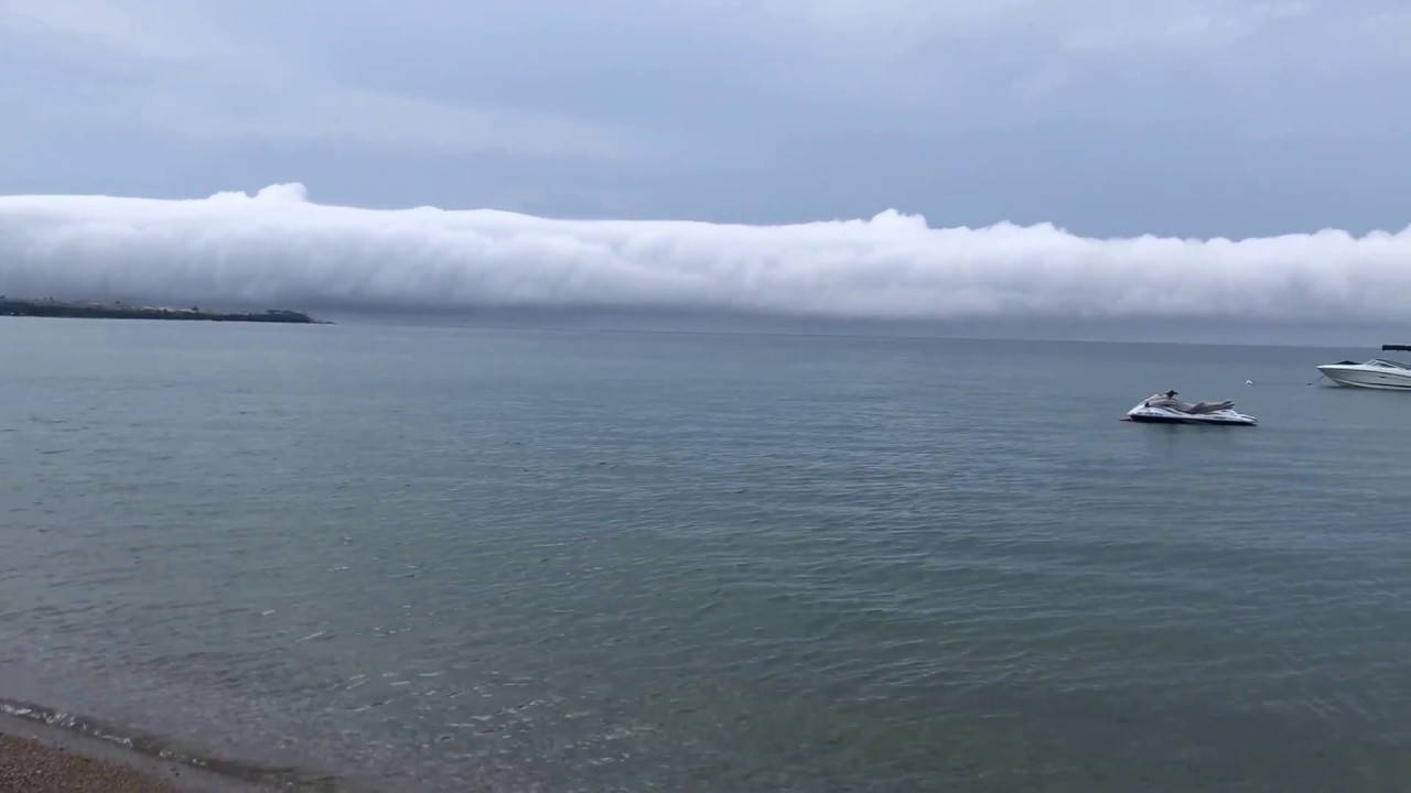Crazy Cloud Formation Storm Over Sleeping Bear Bay - Lake Michigan ...