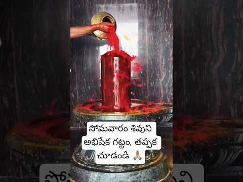 #shiva అభిషేకం 🙏🏼🥰