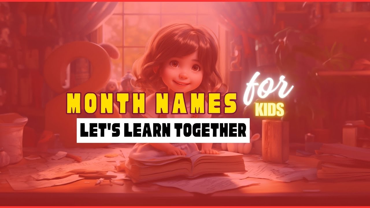 Easy English Learning For Kids Month Names For Learning English For Easy english learning for kids month names for learning english for