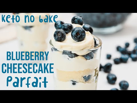 Keto Blueberry Cheesecake