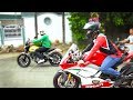 I SURPRISE JAWO MOTOVLOG WITH A DUCATI !!