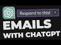 Write perfect emails with chatgpt  save hours 