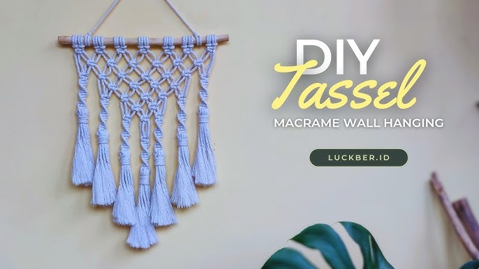 Easy Large DIY Macrame Wall Hanging (with Video!)