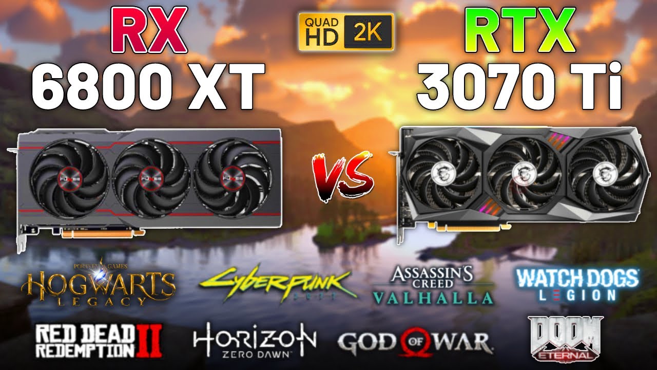 6800XT vs. 3070 (1080p, 1440p, 4k) - Which Graphics Card is Better