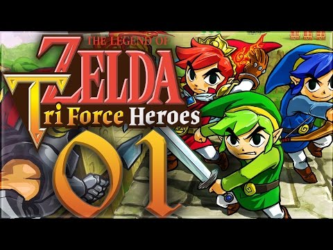 The Legend of Zelda Tri Force Heroes Walkthrough Part 1 | No Commentary