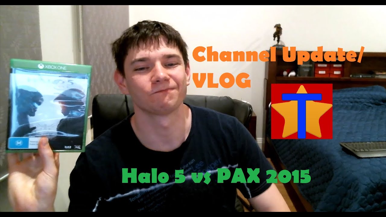 Tstar-Mike VLOG October 2015 - Halo 5 and PAX