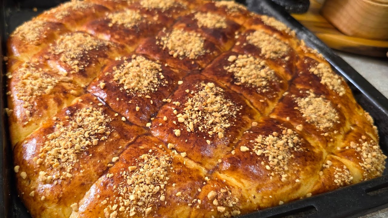 انساي عليك البريوش والحلويات وجربي هاذ الوصفة🔴خبز الدار الحلو بالعجينة السائلة السحرية أخف من القطن😋