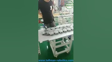Precision circular conveyor line from Tallman Robotics Limited